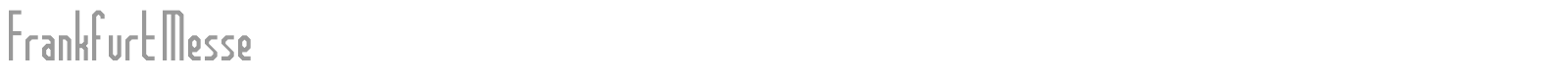Frankfurt Messe font preview